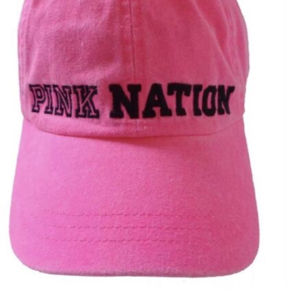 🆕🧢 VS PINK “PINK NATION" Baseball Hat 🧢🆕 - Picture 2 of 2